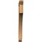 Ekena Millwork Westlake Slat Smooth Bracket, Western Red Cedar, 3 1/2"W x 42"D x 42"H BKT04X42X42WTL06SWR - alternate 2